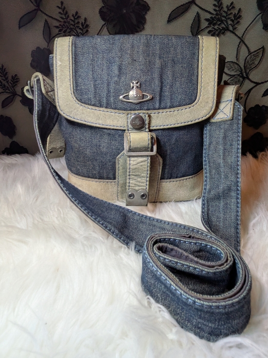 Vivienne Westwood Handbags - Vivienne Westwood Denim Shoulder Bag